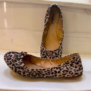 Leopard print Lucky Brand flats
